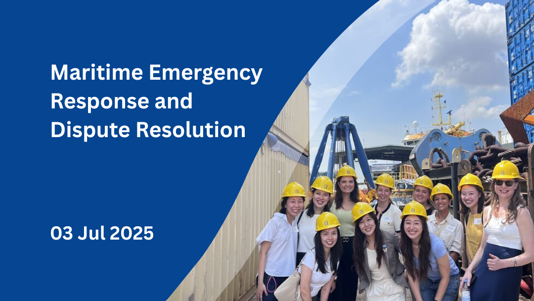 Maritime Emergency Response and Dispute Resolution